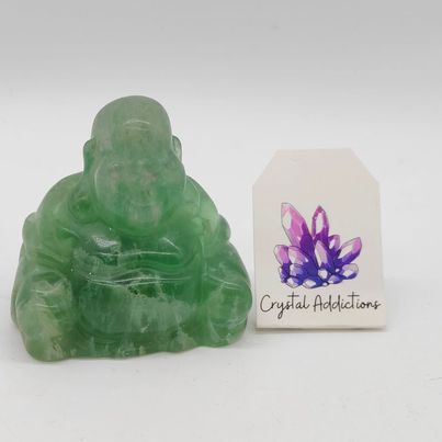Green Fluorite Buddha # 59