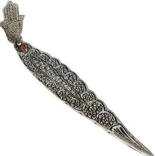 Load image into Gallery viewer, Hamsa Hand Leaf Incense Burner Holder
