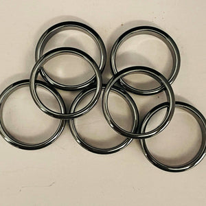 Hematite Rings
