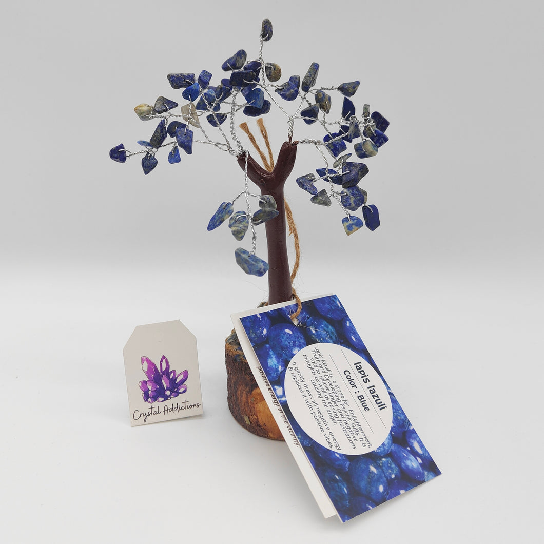 Lapis Lazuli Chip Wish Tree Small