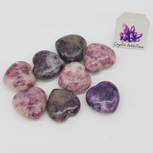 Load image into Gallery viewer, Lepidolite Medium Hearts
