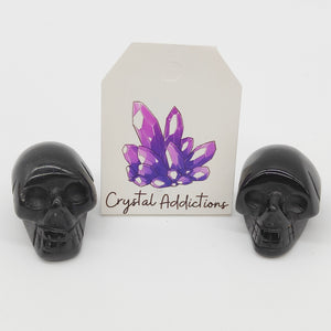 Black Obsidian Mini Skulls