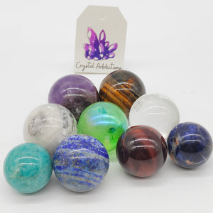 Medium Mini Spheres Assorted