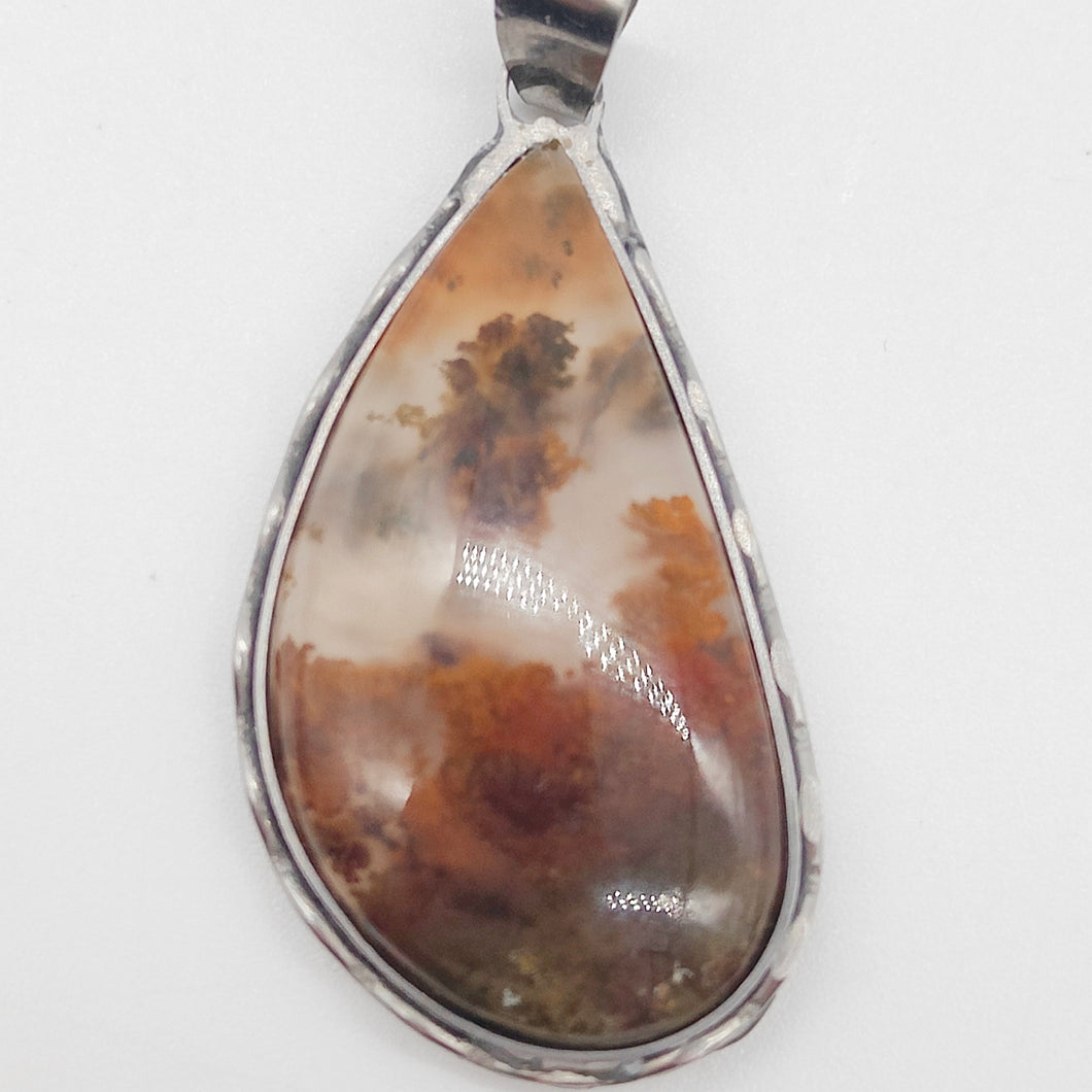 Moss Agate Pendant #162