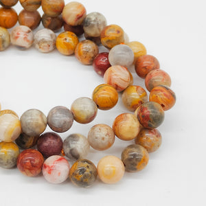 Crazy Lace Agate Bracelet