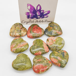 Unakite Heart