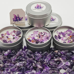 Crown Chakra Chip Candles
