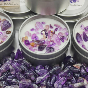 Crown Chakra Chip Candles