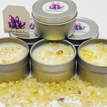 Load image into Gallery viewer, Solar Plexus Chakra Chip Candles
