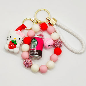 Limited Edition Beaded Keyring