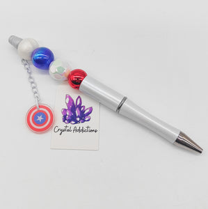 Superheroes Beaded Pens