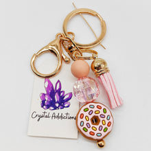 Load image into Gallery viewer, Beaded Bar Keyring Small
