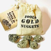 Fools Gold Pyrite Bag