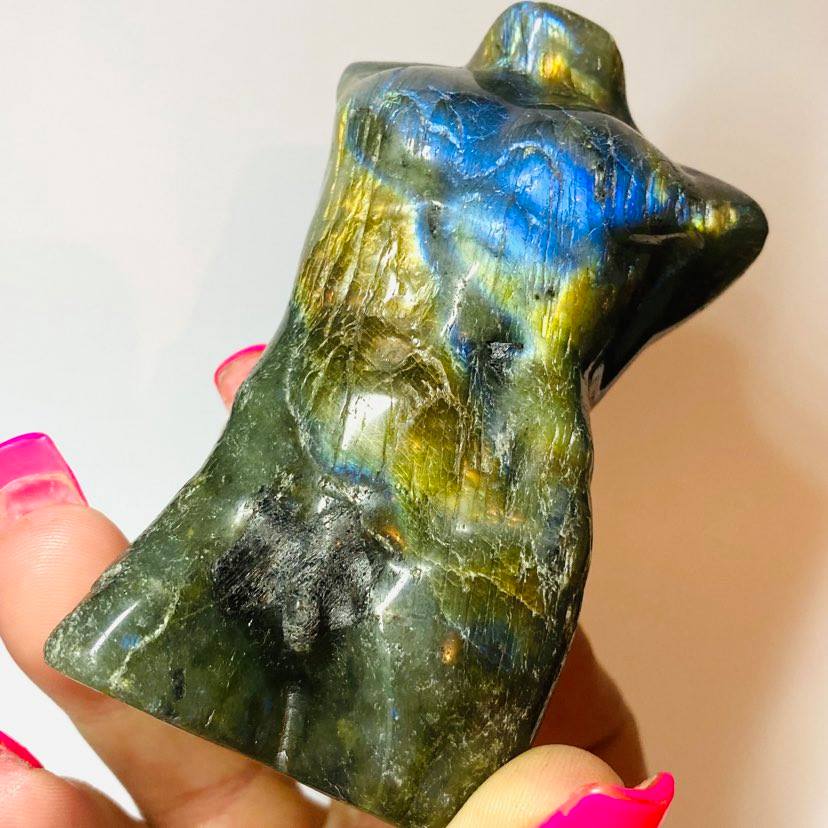 Labradorite Standing God # 37