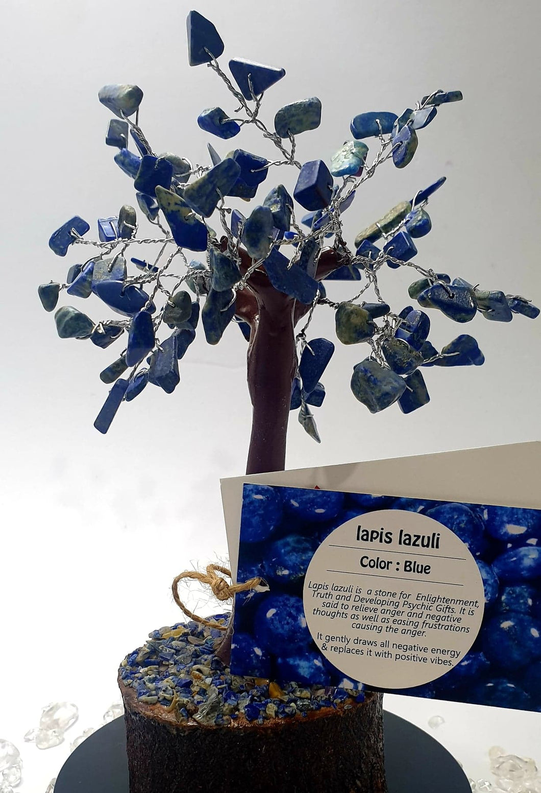 Lapis Lazuli Chip Wish Tree