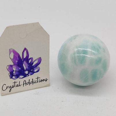 Larimar AAA Grade Sphere # 166