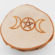 Load image into Gallery viewer, Mini Altar Table - Pentagram + Moon # 82
