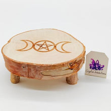 Load image into Gallery viewer, Mini Altar Table - Pentagram + Moon # 20
