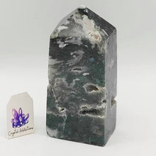 Load image into Gallery viewer, Moss Agate Tower # 70
