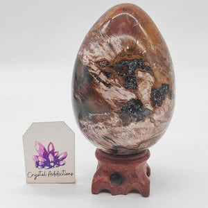 Petrified Wood Egg # 15