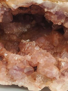 Pink Amethyst Druzy Cluster # 81