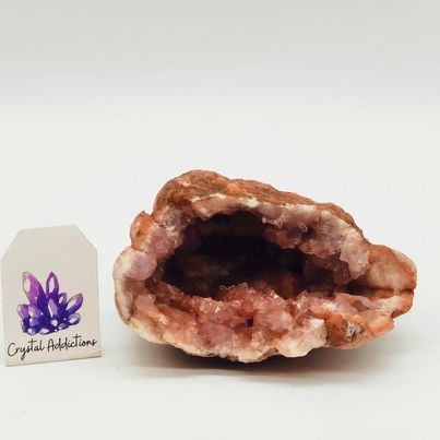 Pink Amethyst Druzy Cluster # 81