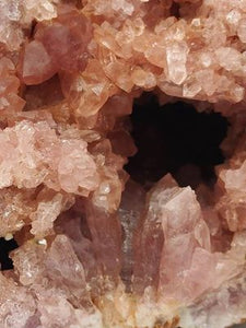 Pink Amethyst Druzy Cluster # 92