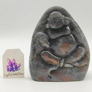 Purple Labradorite Buddha # 153