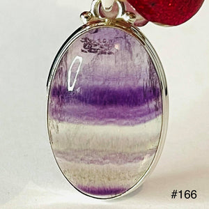 Rainbow Fluorite Pendant # 166