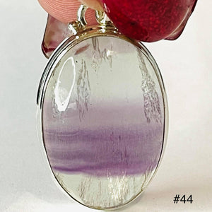 Rainbow Fluorite Pendant # 44