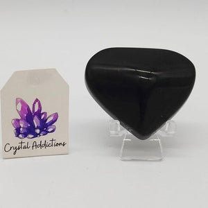 Rainbow Obsidian Heart # 192