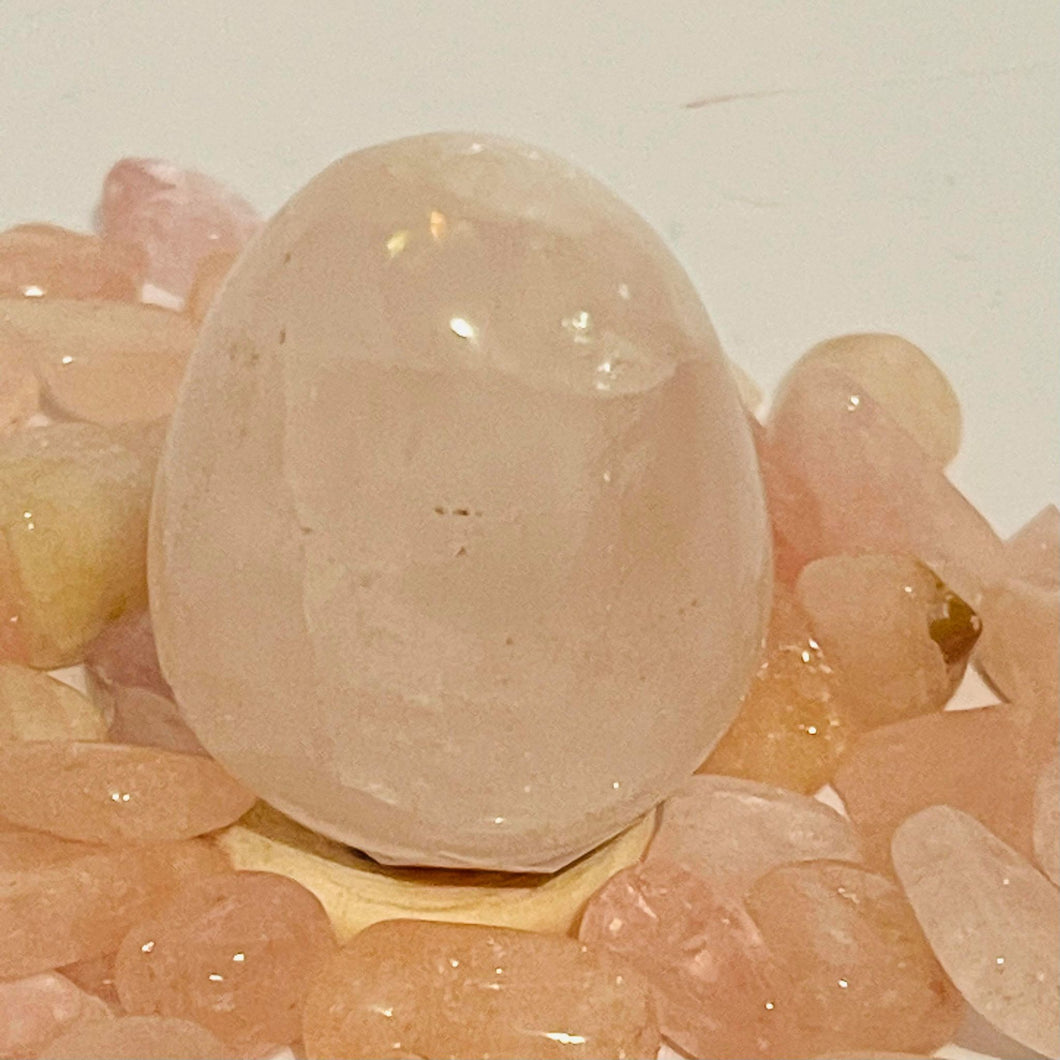 Rose Quartz Egg #135