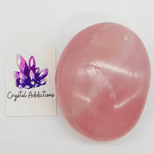 Load image into Gallery viewer, Rose Quartz Palm Stone # 136

