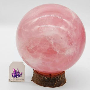 Rose Quartz Sphere # 197