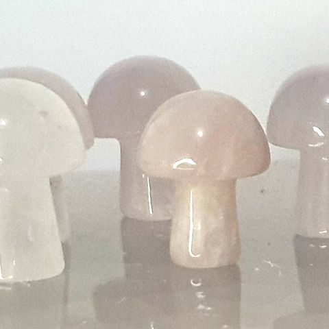 Rose Quartz Mini Mushroom