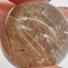 Load image into Gallery viewer, Golden Rutile Sphere # 178

