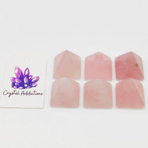 Rose Quartz Pyramids