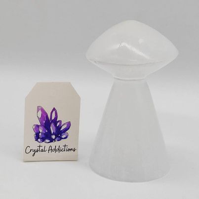 Selenite Mushroom # 20