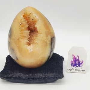 Septarian Druzy Egg # 189
