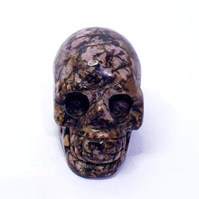 Load image into Gallery viewer, Brecciated Rhodonite Skull #43
