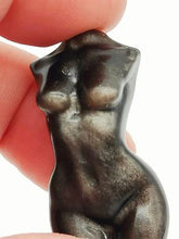 Load image into Gallery viewer, Silver Sheen Obsidian Goddess # 38
