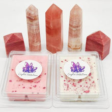 Load image into Gallery viewer, Wax Melts w/Rose Quartz Chips
