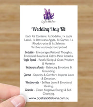 Load image into Gallery viewer, Wedding Day Tumble Kit
