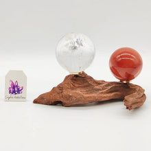 Load image into Gallery viewer, Wooden Branch Sphere Stand # 143

