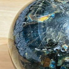 Load image into Gallery viewer, Labradorite Sphere XL #61
