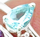 Aquamarine Stackable Ring