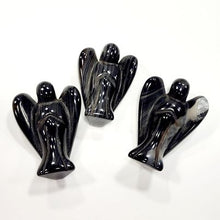 Load image into Gallery viewer, Black Banded Agate Mini Angels
