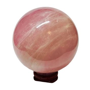 Brazillian Rose Quartz Sphere # 107