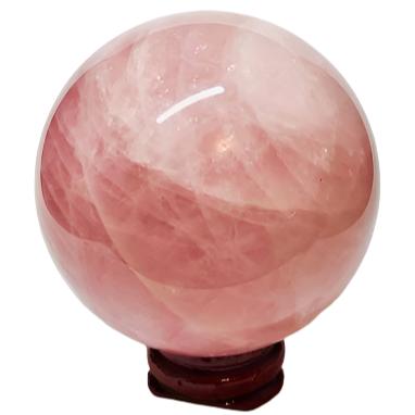 Brazillian Rose Quartz Sphere # 152