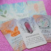 Crystal Affirmations Card Deck